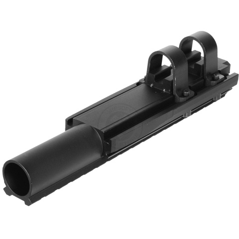CYMA C07 Airsoft AK74 Aluminum Top Handguard Gas Tube Rail - Black