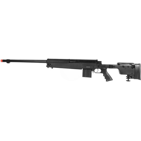 WellFire MB4407 Tri-Rail MK96 Spring Airsoft Sniper Rifle - BLACK