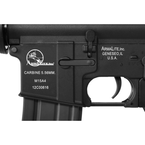 ASG Licensed ArmaLite M15A4 Airsoft AEG Rifle w/ LMT Sopmod Stock