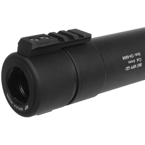ASG B&T Licensed 8-Inch Airsoft MP9 QD Barrel Extension - 205 mm