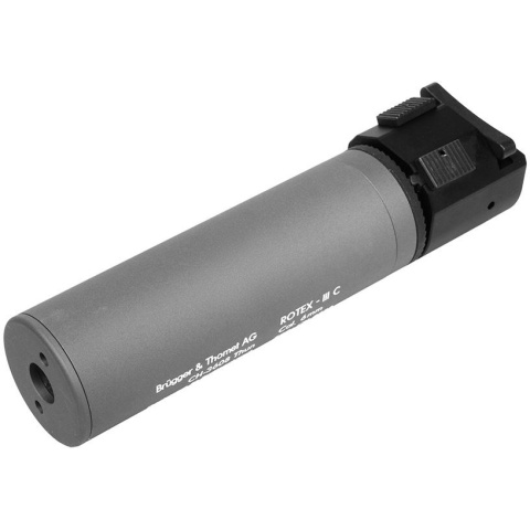 ASG B&T Rotex III C Airsoft Mock Suppressor Barrel Extension - GRAY