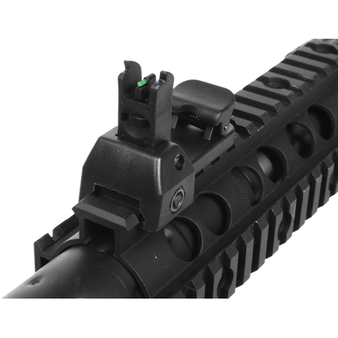 ASG Airsoft Low-Profile Fiber Optic Flip-Up Iron Sights Set