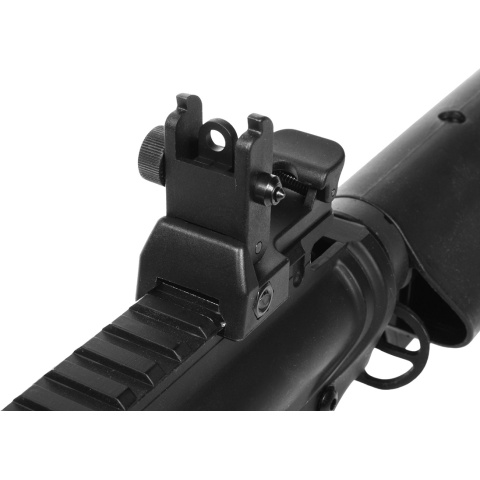 ASG Airsoft Low-Profile Fiber Optic Flip-Up Iron Sights Set