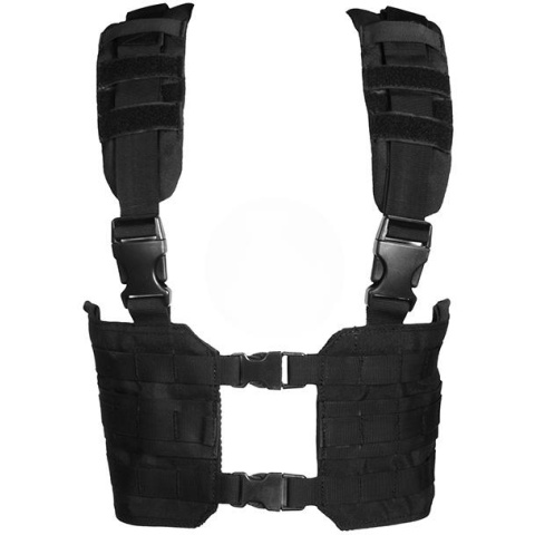 Condor Outdoor MCR7 Ronin Tactical MOLLE Split Chest Rig - BLACK