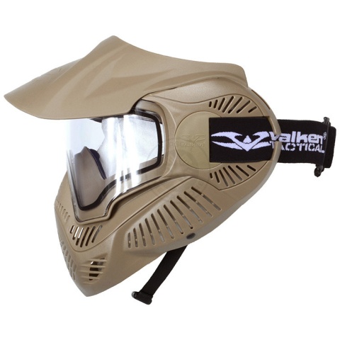 Valken Annex MI-7 Full Face Airsoft Mask w/ Visor - TAN