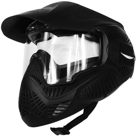 Valken Annex MI-3 Full Face Airsoft Mask w/ Visor - BLACK
