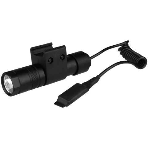 AMA Airsoft Rail Mounted Pressure Switch Tactical Flashlight