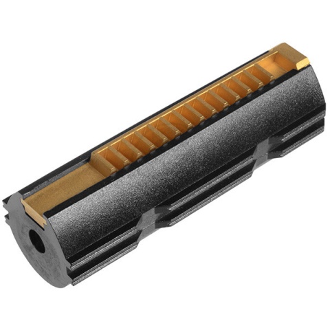 Modify Airsoft Quantum Polycarbonate Piston w/ Full Metal Steel Teeth