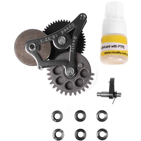 Modify Airsoft V2/V3 High Speed Modular 7mm Bushing Drop-In Gear Set