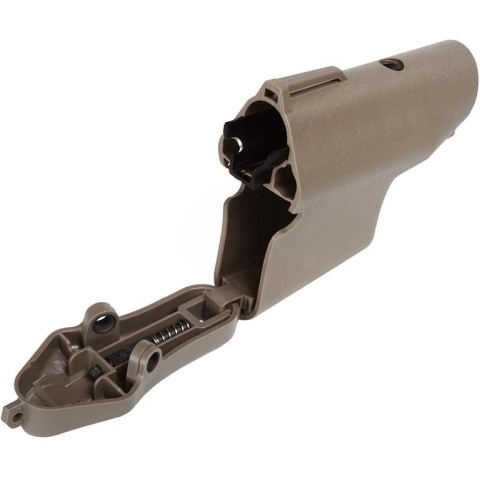 Madbull Airsoft Troy Industries Battle Ax Stock - TAN