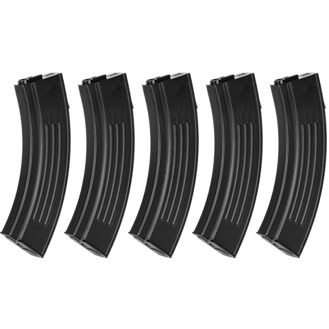 5X King Arms 100rd M16 AK Airsoft Mid-Capacity AEG Magazines