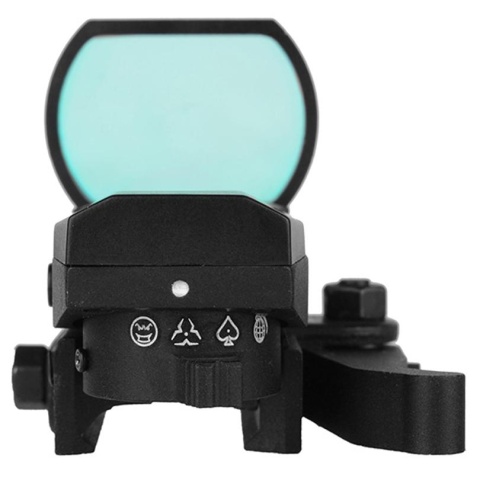 NcStar Red Rogue 4-Reticle Panorama Sight w/ QR Mount