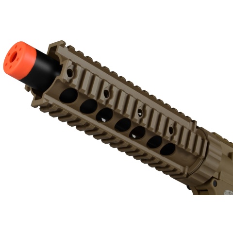 G&G GR4 Electric Blowback M4 CQB-S Mini Airsoft AEG - TAN / BLACK