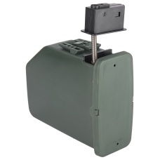 Classic Army 2400rd M249 / MK46 Auto-Winding AEG Box Magazine