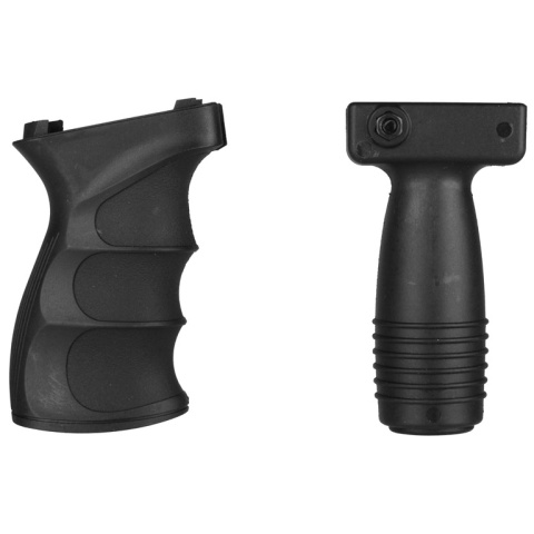 T&D Airsoft AK47 AEG RIS Handguard / Foregrip / Motor Grip Set