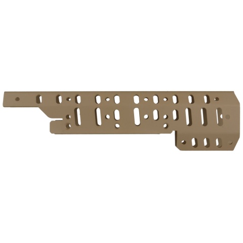 T&D Airsoft Aluminum SCAR MK16 RIS Rail System w/ Buffer Tube