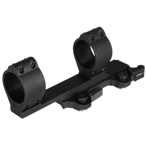 T&D Airsoft 30mm Cantilever Rifle Scope Mount w/ Quick Release