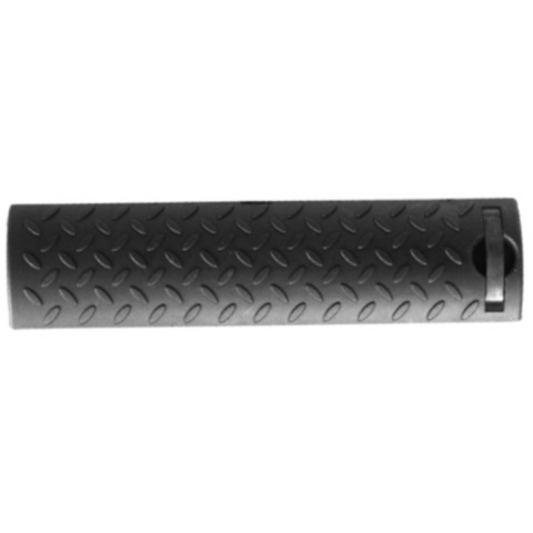 T&D Airsoft 15-Slot RIS Textured Rail Cover Panels Set of 4 - BLACK
