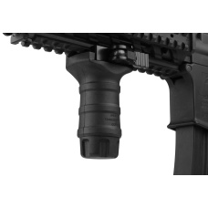 T&D Airsoft Short Polymer Vertical Foregrip w/ Clamp - BLACK
