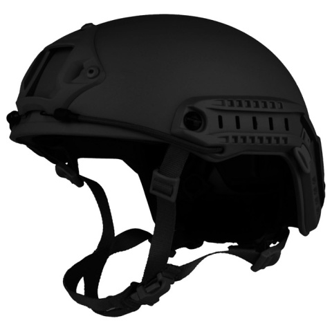 G-Force Ballistic BUMP Helmet w/ Side Adapter Rails - BLACK