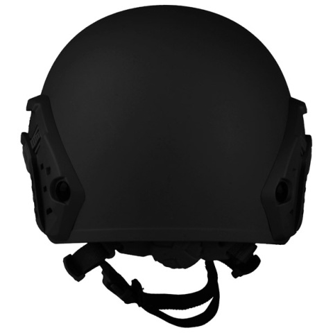 G-Force Ballistic BUMP Helmet w/ Side Adapter Rails - BLACK