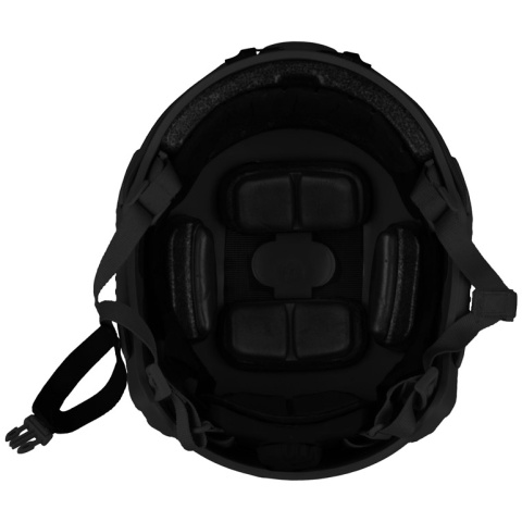 G-Force Ballistic BUMP Helmet w/ Side Adapter Rails - BLACK