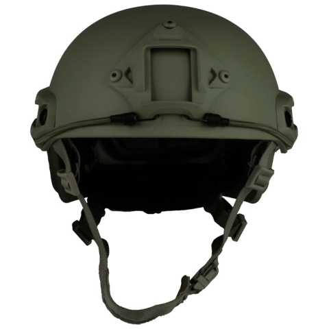 G-Force Ballistic BUMP Helmet w/ Side Adapter Rails - OD GREEN