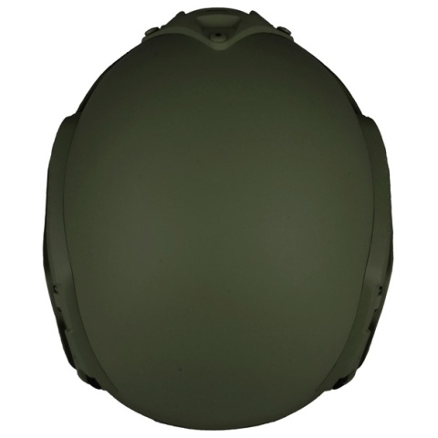 G-Force Ballistic BUMP Helmet w/ Side Adapter Rails - OD GREEN