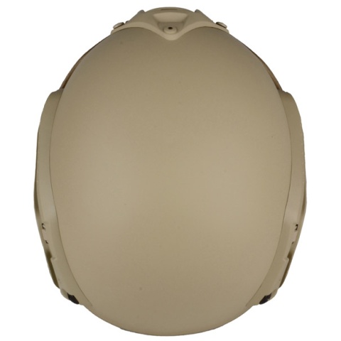 G-Force Ballistic BUMP Helmet w/ Side Adapter Rails - TAN