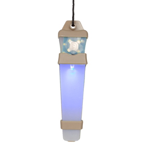 T&D Illuminated FOF Tactical Helmet Light w/ Hook & Loop - BLUE