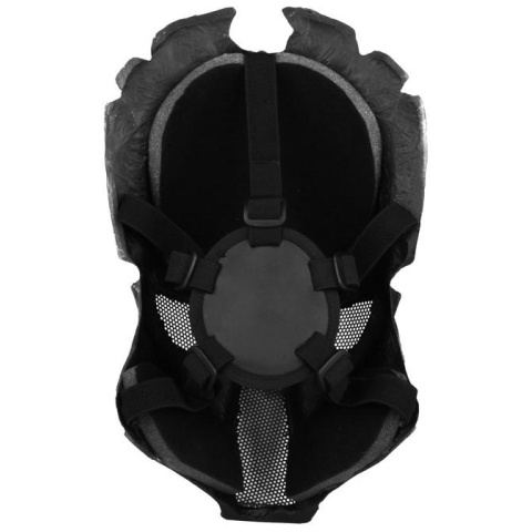 T&D Airsoft Wire Mesh Predator Full Face Mask - BLACK