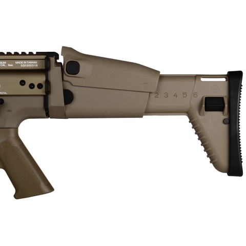 VFC FN Herstal Licensed SCAR-H MK17 SSR Airsoft AEG Rifle - TAN (DISCONTINUED)