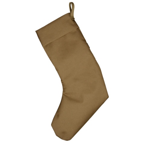 Tactical MOLLE Holiday Stocking w/ Hook and Loop Panels - COYOTE BROWN