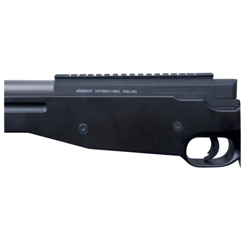 ASG AW Licensed 308. Airsoft Bolt Action Sniper Rifle (Color: Black)