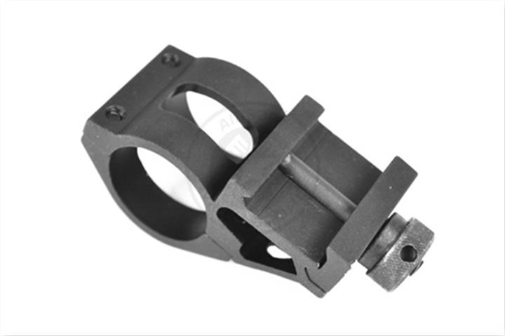 AIM Sports Flashlight/Laser 1" Off-Set Mount - 20mm Weaver Rail - Click Image to Close