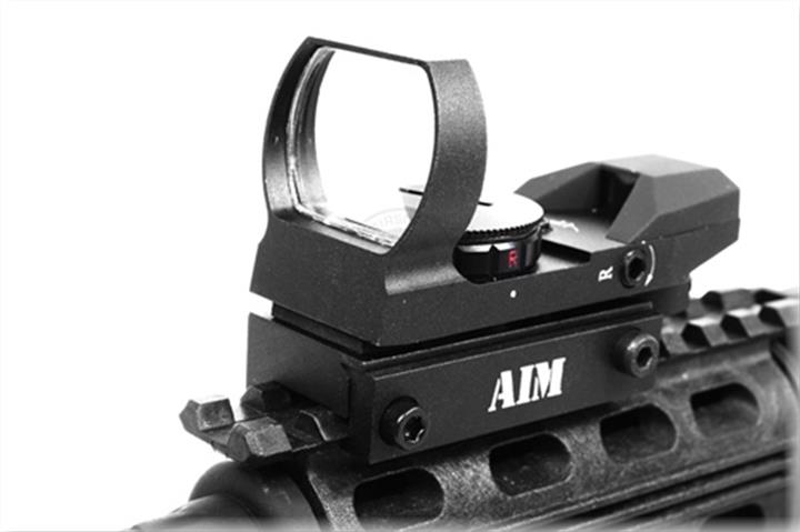AIM Sports Special Ops Edition Panoramic Green / Red Dot Sight - Click Image to Close