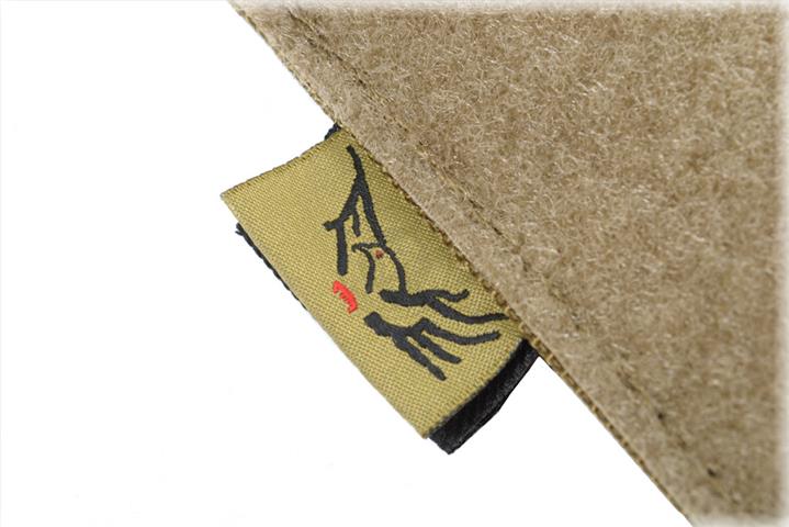 Flyye Industries Soft Hook & Loop MOLLE Admin Panel - Coyote Brown - Click Image to Close