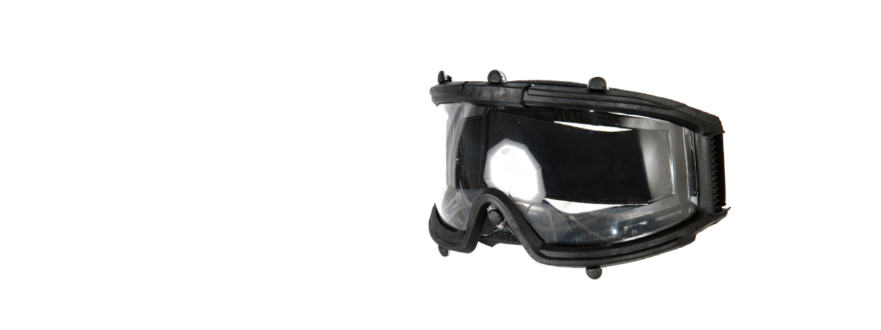 2605B FULL SEAL GOGGLES (BLACK) - Click Image to Close