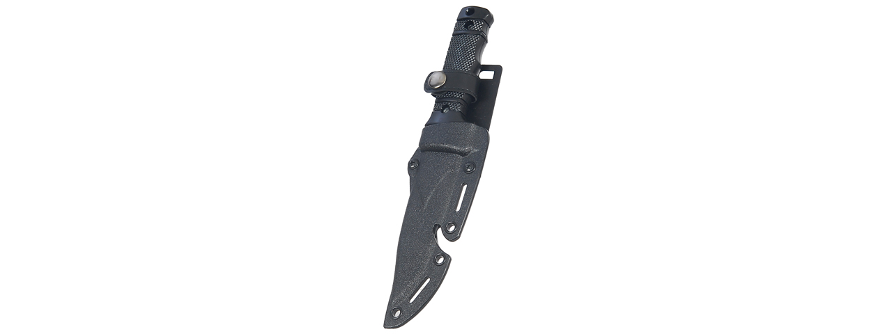 2616B Plastic Dummy SG Style M37-K Seal Pup Knife (Color: Black) - Click Image to Close