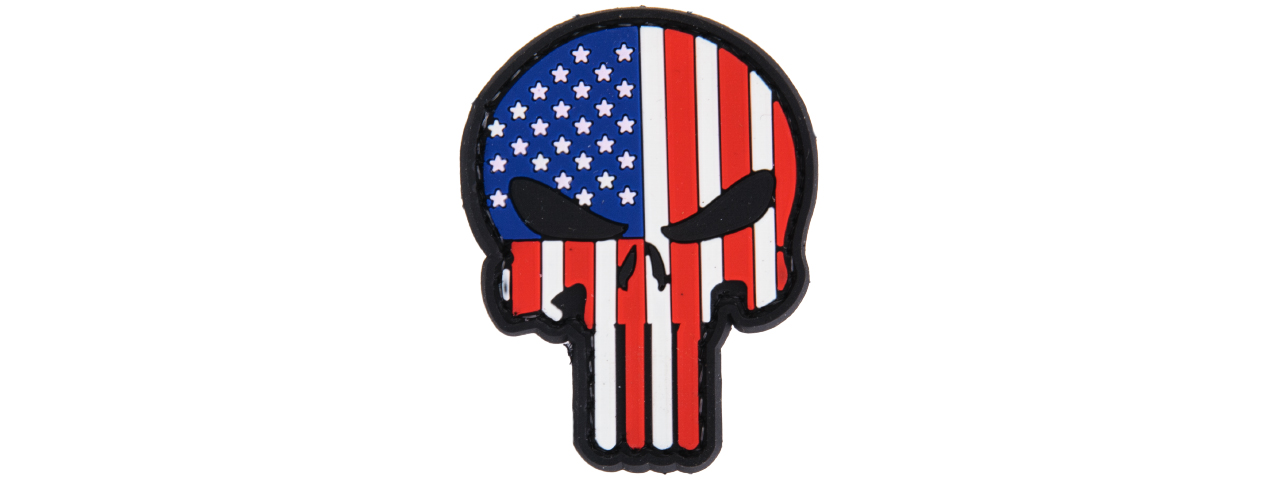 AC-110G USA PUNISHER PVC PATCH - Click Image to Close