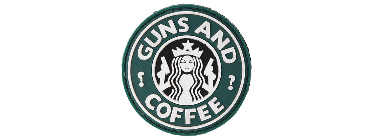 AC-110J GUNS AND COFFEE PVC PATCH - Click Image to Close