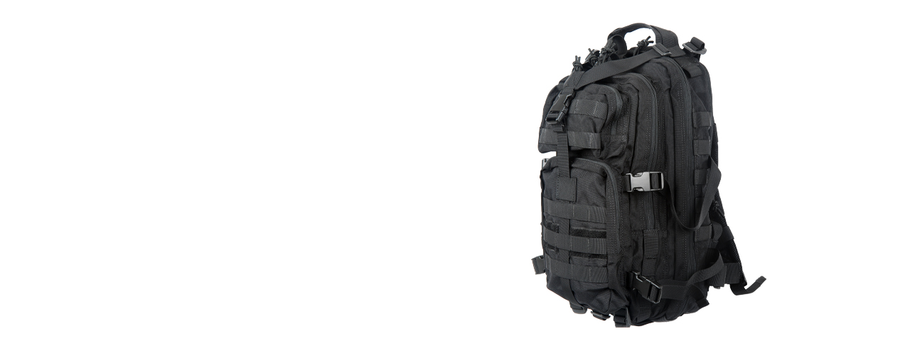 AC-153B 3P Backpack, Black - Click Image to Close