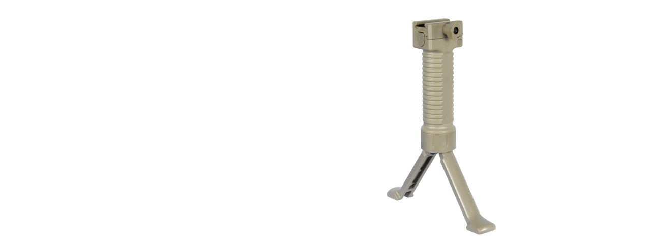 AC-190T Bipod Grip - Tan - Click Image to Close