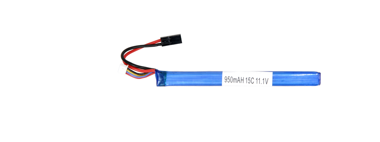 AC-220A LiPO 11.1V 950mAH 15C AK-Long Battery - Click Image to Close