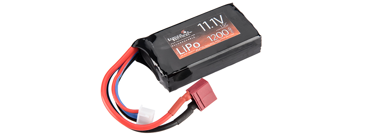 AC-221A 15C 11.1V 1200MAH LIPO BATTERY W/ DEANS CONNECTOR - Click Image to Close