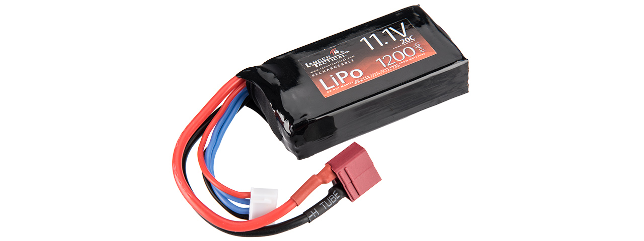 AC-221B 20C 11.1V 1200MAH LIPO BATTERY W/ DEANS CONNECTOR - Click Image to Close