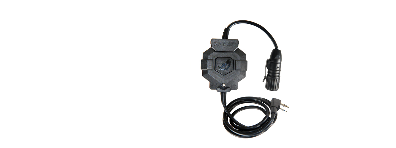 AC-255F Z-TACTICAL PTT (KENWOOD VERSION) ADAPTER FOR RADIO & HEADSET - Click Image to Close