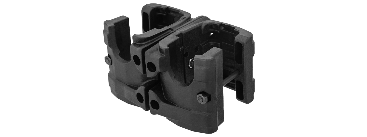 AC-276B MP7 Double Magazine Clip, Black - Click Image to Close