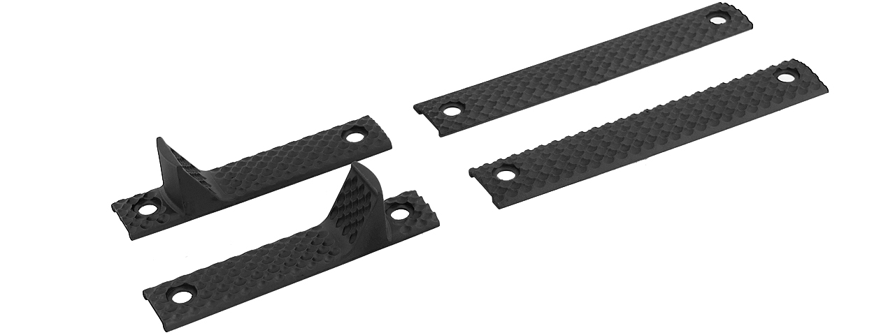 AC-288B RAIL COVER SET FOR AC-285B/T (BLACK) - Click Image to Close