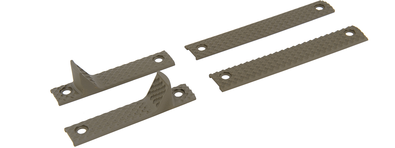 AC-288T RAIL COVER SET FOR AC-285B/T (DARK EARTH) - Click Image to Close